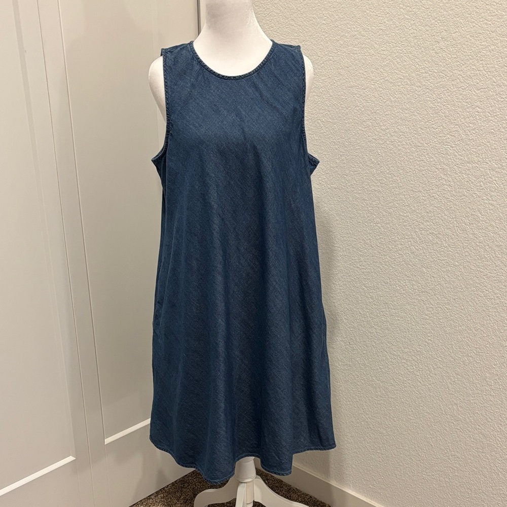 GAP Blue Mini Dress Vibrant and Chic